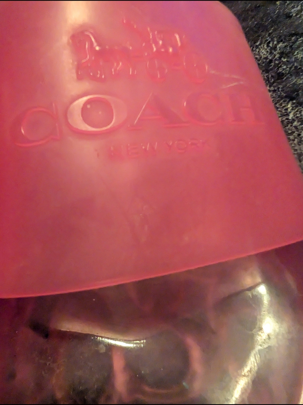 Coach Pink Jelly Slide Sandals - Picture 7 of 8